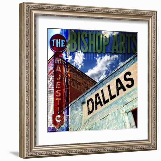 Bishop Art - Dallas-Sisa Jasper-Framed Art Print