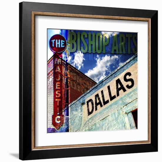 Bishop Art - Dallas-Sisa Jasper-Framed Art Print