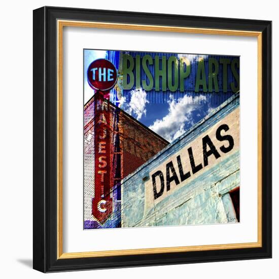 Bishop Art - Dallas-Sisa Jasper-Framed Art Print