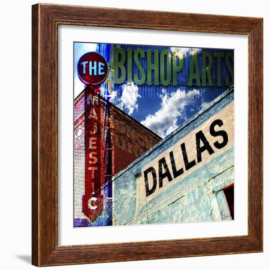 Bishop Art - Dallas-Sisa Jasper-Framed Art Print