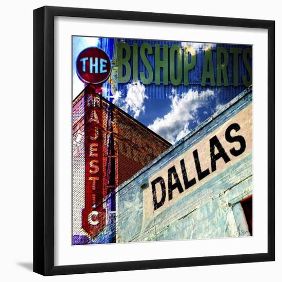 Bishop Art - Dallas-Sisa Jasper-Framed Art Print