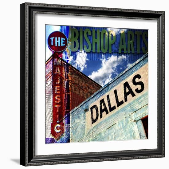 Bishop Art - Dallas-Sisa Jasper-Framed Art Print