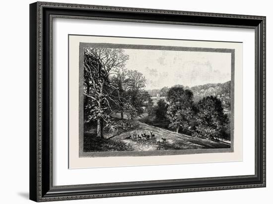 Bishop Auckland Palace and Park, in County Durham in North East England. Uk-null-Framed Giclee Print