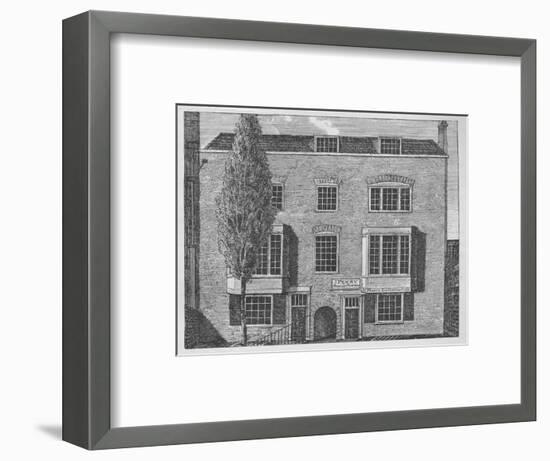 Bishop Burnet's House in St John's Square, Clerkenwell, London, c1900 (1911)-Unknown-Framed Giclee Print