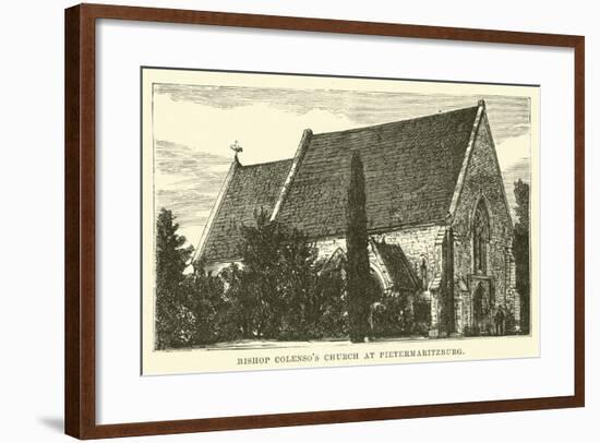 Bishop Colenso's Church at Pietermaritzburg-null-Framed Giclee Print