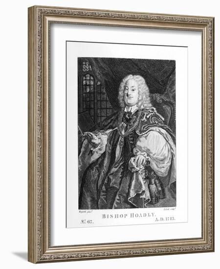 Bishop Hoadly by William Hogarth-William Hogarth-Framed Giclee Print