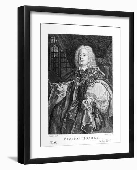Bishop Hoadly by William Hogarth-William Hogarth-Framed Giclee Print