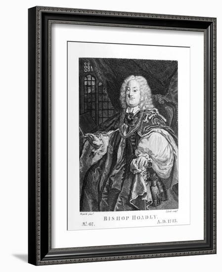 Bishop Hoadly by William Hogarth-William Hogarth-Framed Giclee Print