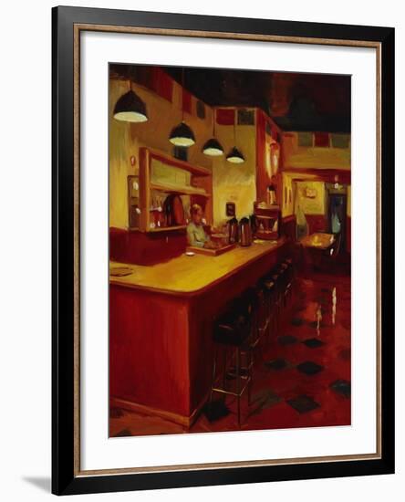 Bishop's Cafe-Pam Ingalls-Framed Giclee Print