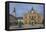 Bishop's Palace, Zmaj statue and Orthodox Cathedral, Novi Sad, Vojvodina, Serbia, Europe-Rolf Richardson-Framed Premier Image Canvas