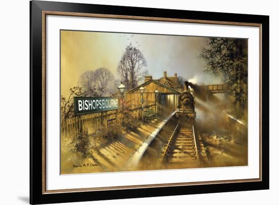 Bishopsbourne Station-Barrie A F Clark-Framed Giclee Print