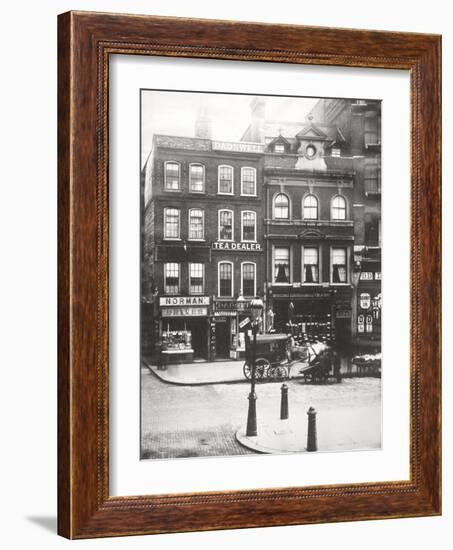 Bishopsgate, City of London, C1890-Henry Dixon-Framed Giclee Print