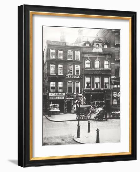 Bishopsgate, City of London, C1890-Henry Dixon-Framed Giclee Print