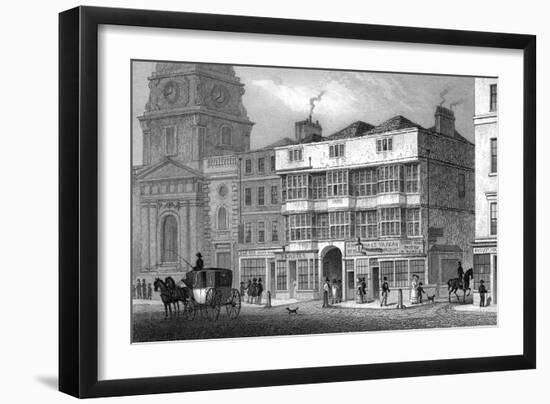 Bishopsgate Tavern-Thomas H Shepherd-Framed Art Print