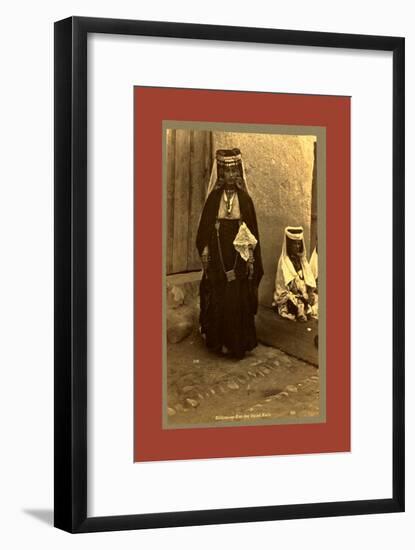 Biskra, Rue Des Ouled Nai-Etienne & Louis Antonin Neurdein-Framed Giclee Print