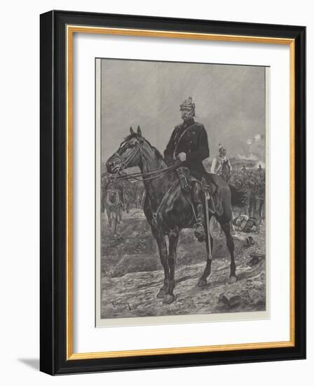 Bismarck, a Reminiscence of Sedan-Richard Caton Woodville II-Framed Giclee Print