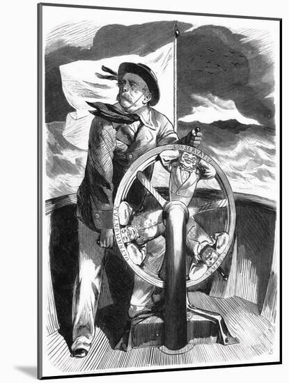 Bismarck as Sailor, 1879-null-Mounted Art Print