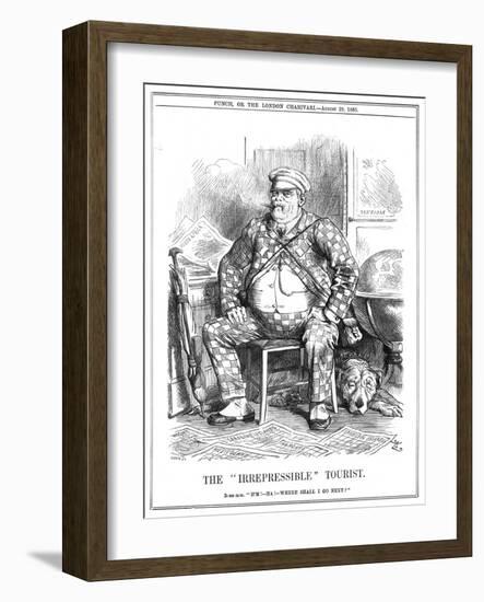 Bismarck as Tourist, 1885-null-Framed Art Print