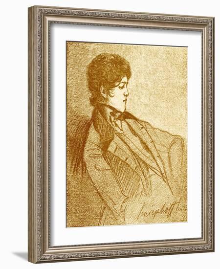 Bismarck at Age 19-null-Framed Art Print