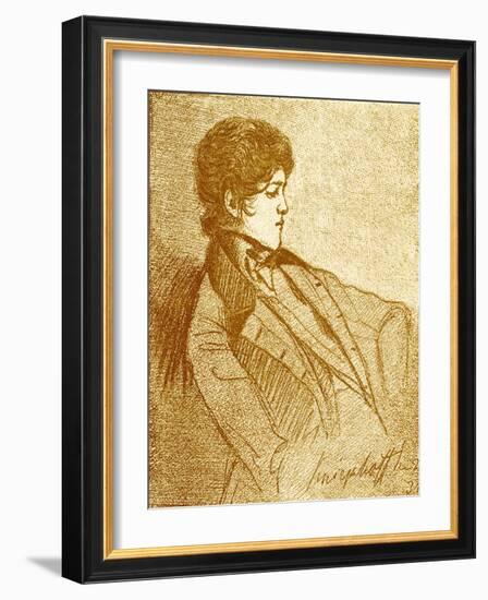 Bismarck at Age 19-null-Framed Art Print