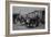 Bismarck, Dakota (Territory) Street Scene-O.S. Goff-Framed Art Print