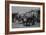 Bismarck, Dakota (Territory) Street Scene-O.S. Goff-Framed Art Print