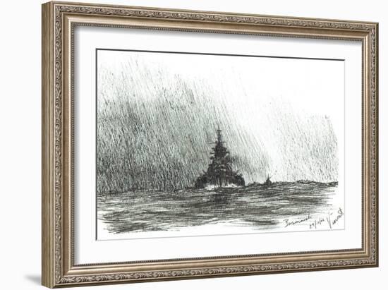 Bismarck heads out, 2006-Vincent Alexander Booth-Framed Giclee Print