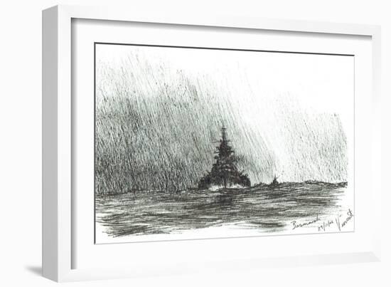 Bismarck heads out, 2006-Vincent Alexander Booth-Framed Giclee Print