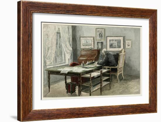 Bismarck, Moderne Kunst-Henny Deppermann-Framed Art Print