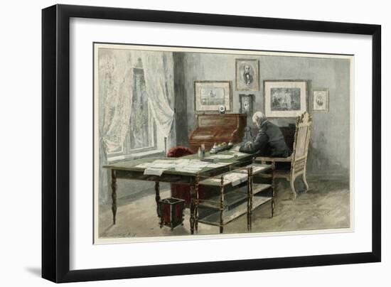 Bismarck, Moderne Kunst-Henny Deppermann-Framed Art Print