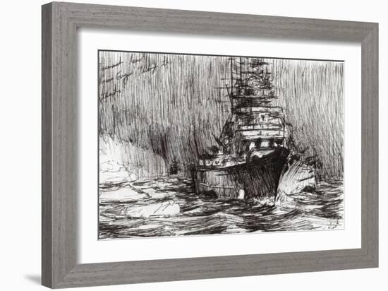 Bismarck, Off Greenland, 2005-Vincent Alexander Booth-Framed Giclee Print