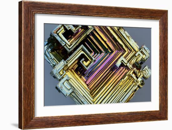 Bismuth Crystal-Lawrence Lawry-Framed Photographic Print