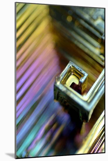 Bismuth Crystal-Lawrence Lawry-Mounted Photographic Print