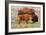 Bison and Calf-Lantern Press-Framed Art Print