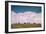 Bison Cloudscape, Yellowstone National Park, Wyoming-null-Framed Photographic Print