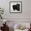 Bison Head-Albert Bierstadt-Framed Premium Giclee Print displayed on a wall