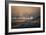 Bison Mist Landscape, Yellowstone National Park, Wyoming-Vincent James-Framed Photographic Print