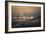 Bison Mist Landscape, Yellowstone National Park, Wyoming-Vincent James-Framed Photographic Print