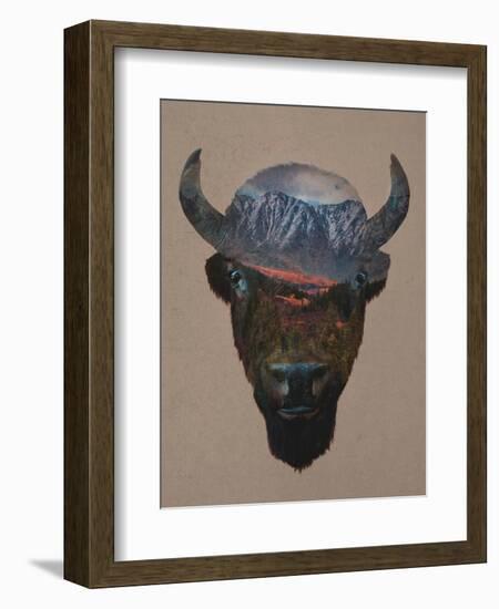 Bison Peak-Davies Babies-Framed Premium Giclee Print