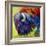 Bison Portrait II-Marion Rose-Framed Giclee Print