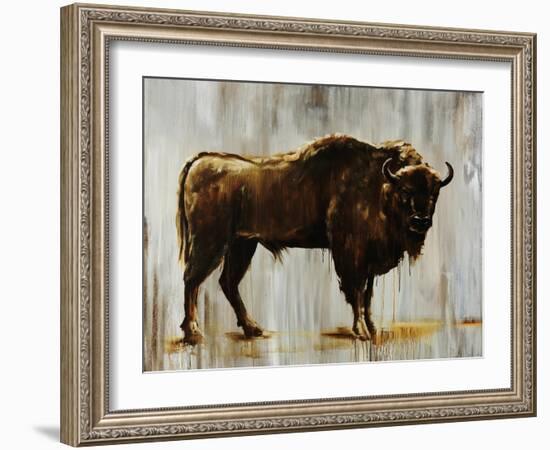 Bison-Sydney Edmunds-Framed Giclee Print