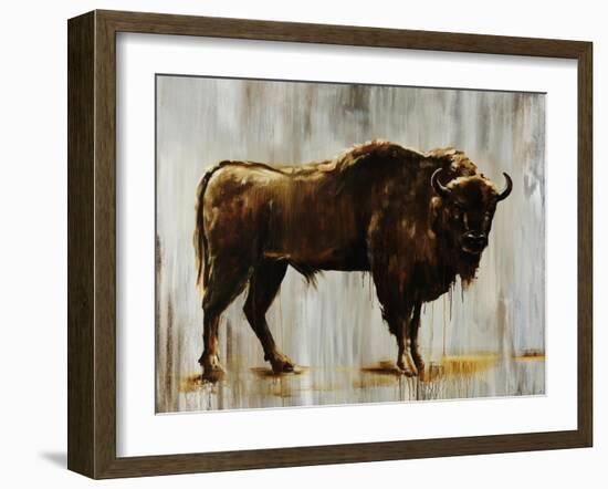 Bison-Sydney Edmunds-Framed Giclee Print