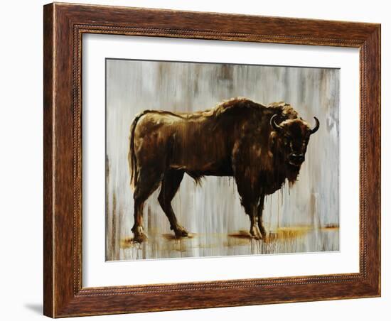 Bison-Sydney Edmunds-Framed Giclee Print