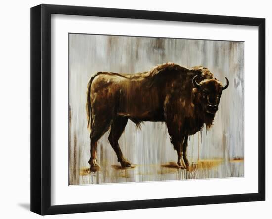 Bison-Sydney Edmunds-Framed Giclee Print