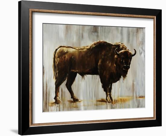 Bison-Sydney Edmunds-Framed Giclee Print