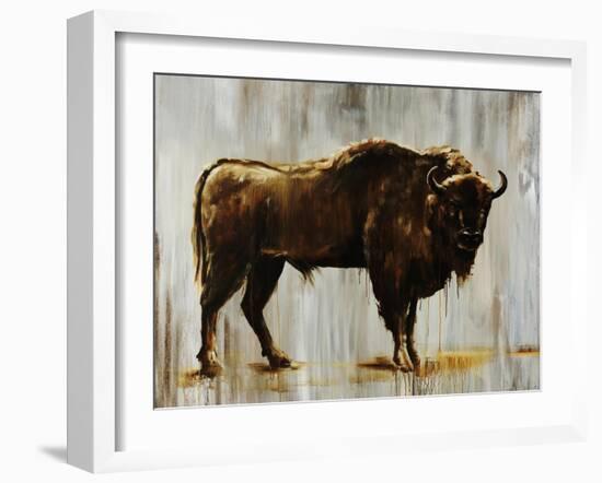 Bison-Sydney Edmunds-Framed Giclee Print