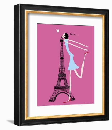 Bisou-Emmanuelle Teyras-Framed Art Print