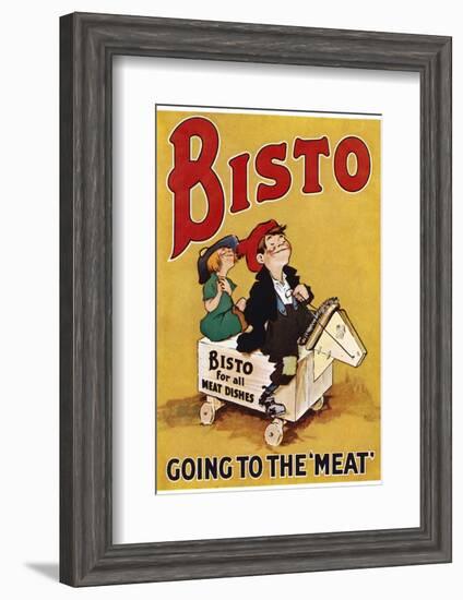 Bisto the Bisto Kids Bisto Gravy, Going to the Meat-null-Framed Photographic Print