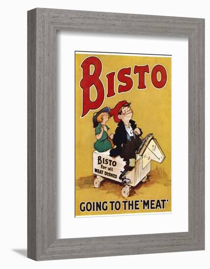 Bisto the Bisto Kids Bisto Gravy, Going to the Meat-null-Framed Photographic Print