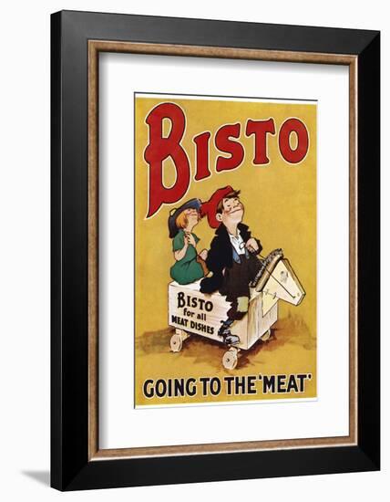 Bisto the Bisto Kids Bisto Gravy, Going to the Meat-null-Framed Photographic Print